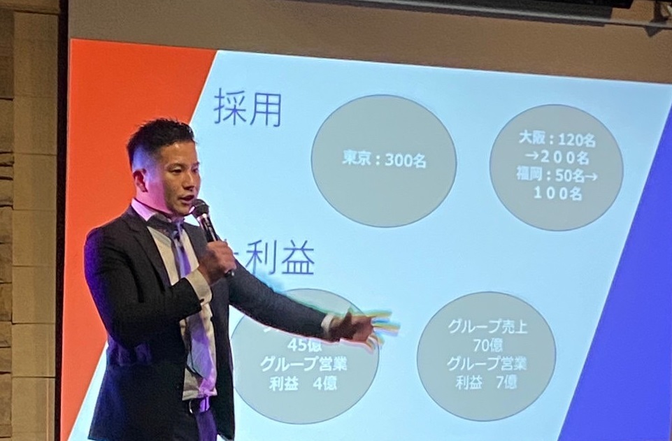 若手の起業家、事業家集団を100人創る目標を掲げる株式会社LINGsの川中子輝昂氏