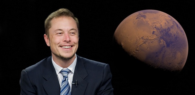 天才事業家集団ペイパルマフィアの一人イーロン・マスクが描く宇宙ビジネスのイメージ