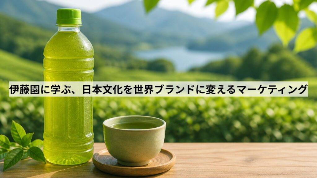 伊藤園に学ぶ、日本文化を世界ブランドに変えるマーケティング